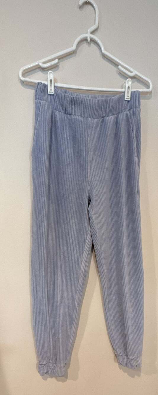A New Day Velvet Corduroy Jogger Pants Size S Blue